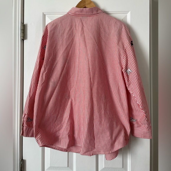 Vintage Teddi Dog Embroidered Button Down 0021 - Picture 4 of 4